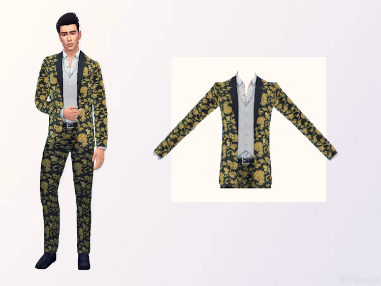 Dolce Gabbana dancing suit for TS4