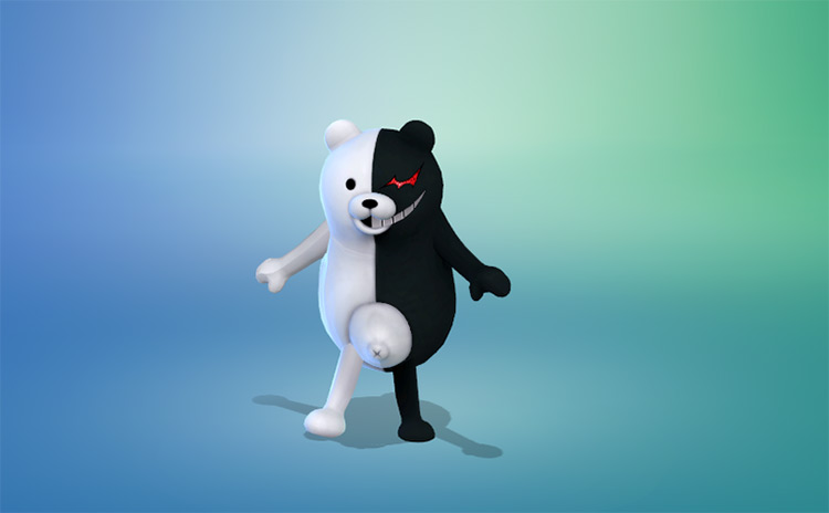 Monokuma Costume for Toddlers TS4 CC