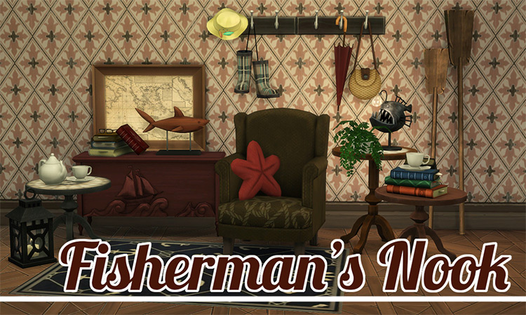 Fisherman’s Nook - Sims 4 CC Set