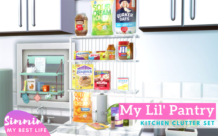 Kitchen Clutter for Sims 4