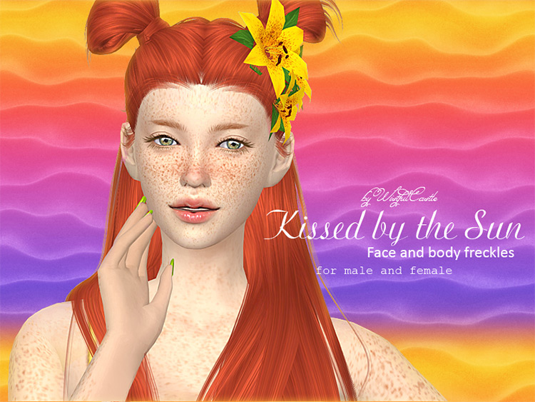 Kissed by the Sun Sims 4 mod