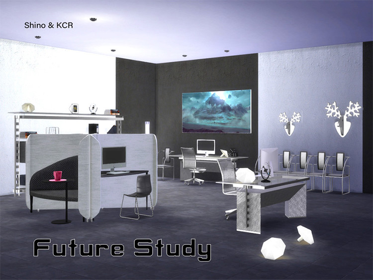 Study Future by ShinoKCR Sims 4 CC
