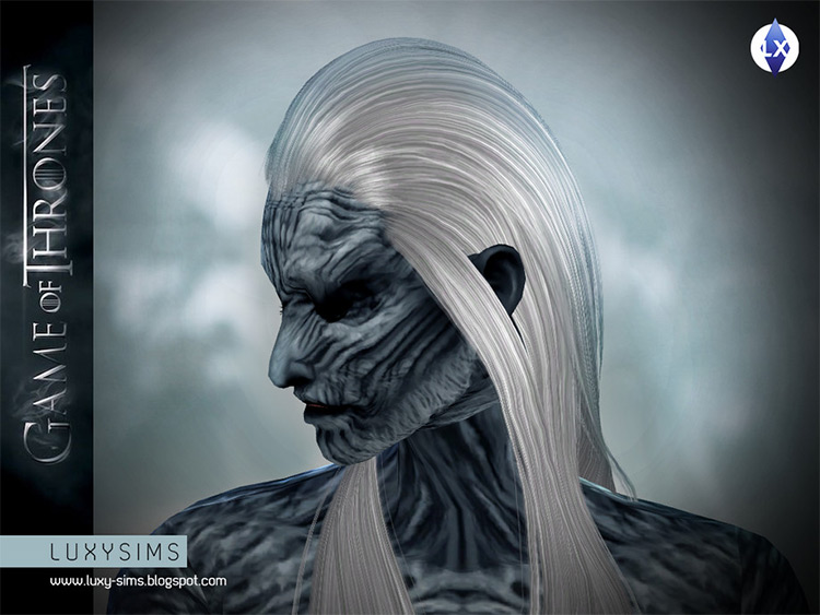 White Walker Makeup in The Sims 4