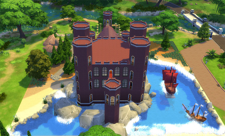 The Red Keep in The Sims 4