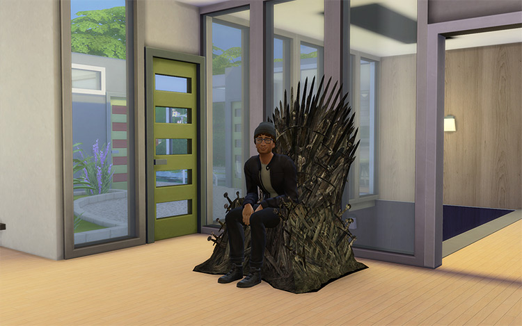 The Iron Throne - Sims 4 CC