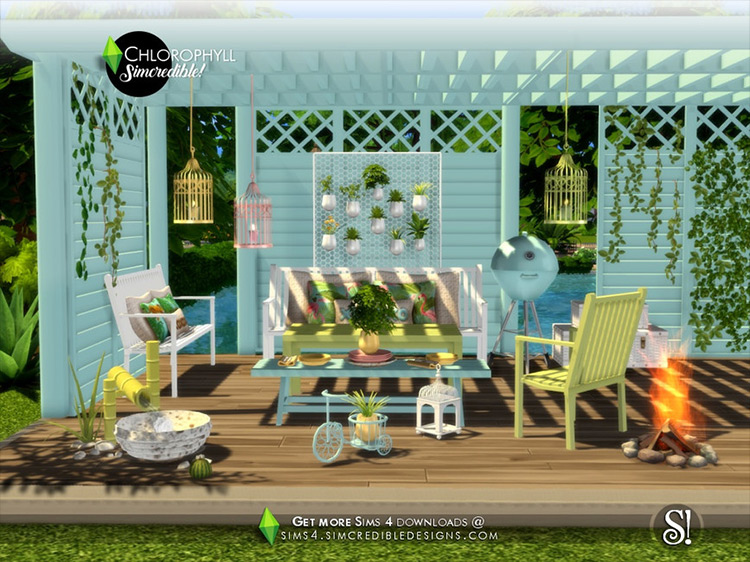 Chlorophyll CC for Sims 4