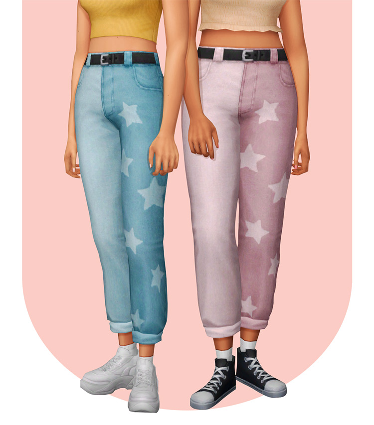 Star Jeans for The Sims 4