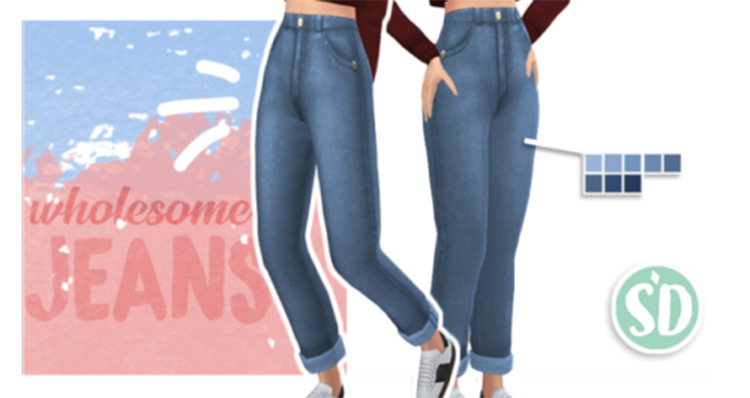 Wholesome Jeans for The Sims 4
