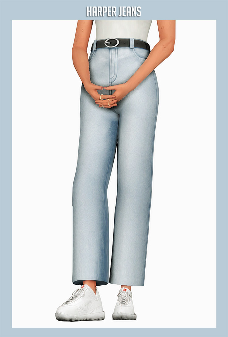 Harper Jeans for The Sims 4