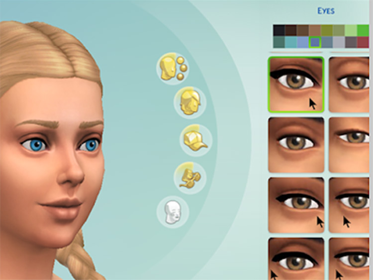 No EA Eyelashes - Sims 4 mod preview