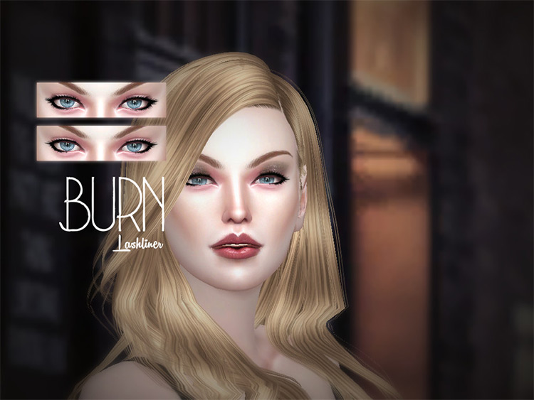 Burn Eyelashes Sims4 v1 pack