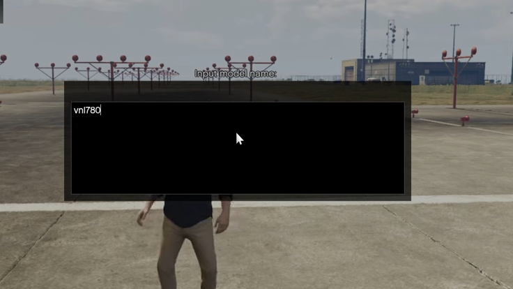 Now Select 'Input Model' to input the name of the model in this console window and hit enter to spawn the Truck.