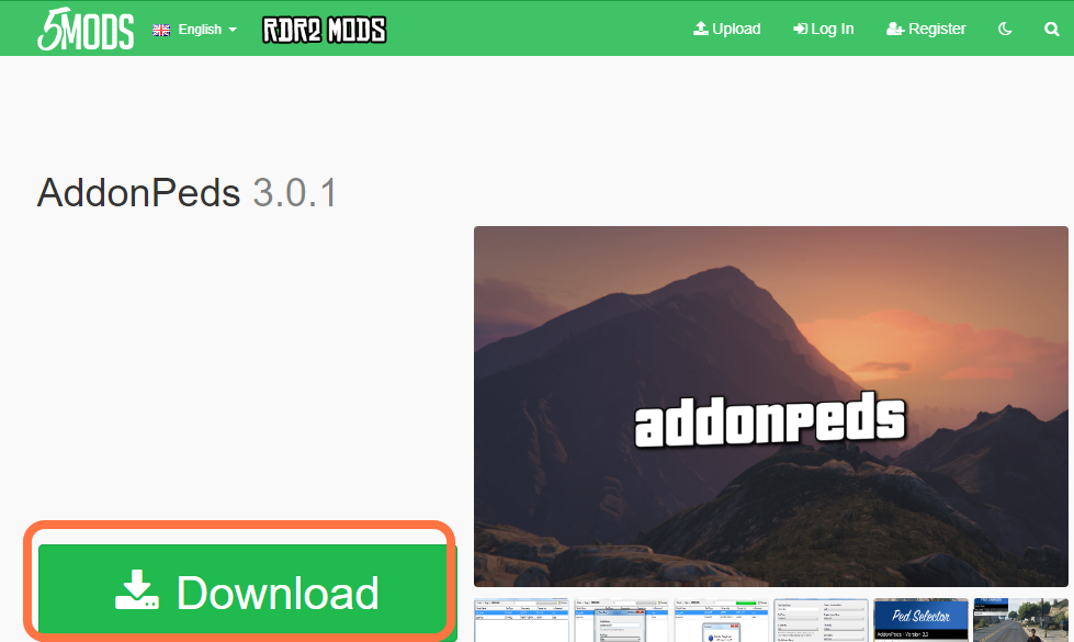 First, you will need to download "AddonPeds Mod" from this link "https://bit.ly/3JWJIlG".
