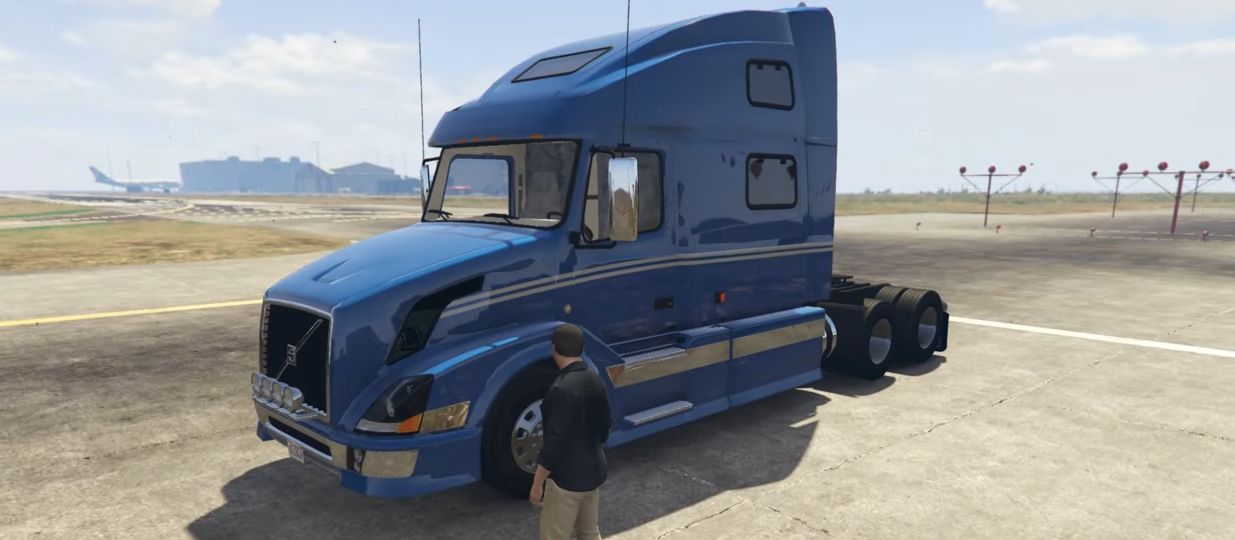 The VOLVO VNL 780 TRUCK has spawn.