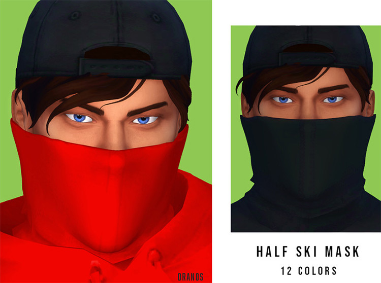 Half Ski Mask / Sims 4 CC