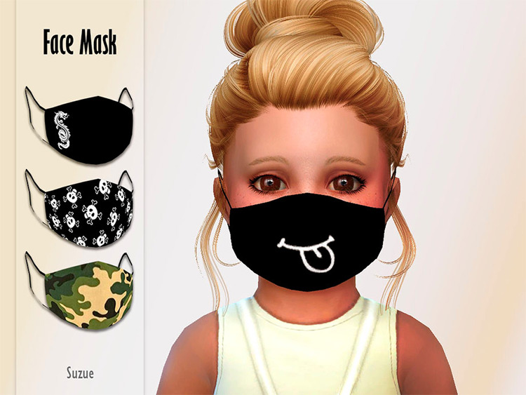 Toddler Face Mask / Sims 4 CC