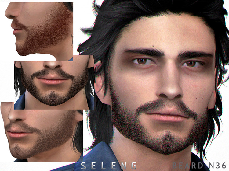 Beard N36 Sims 4 CC