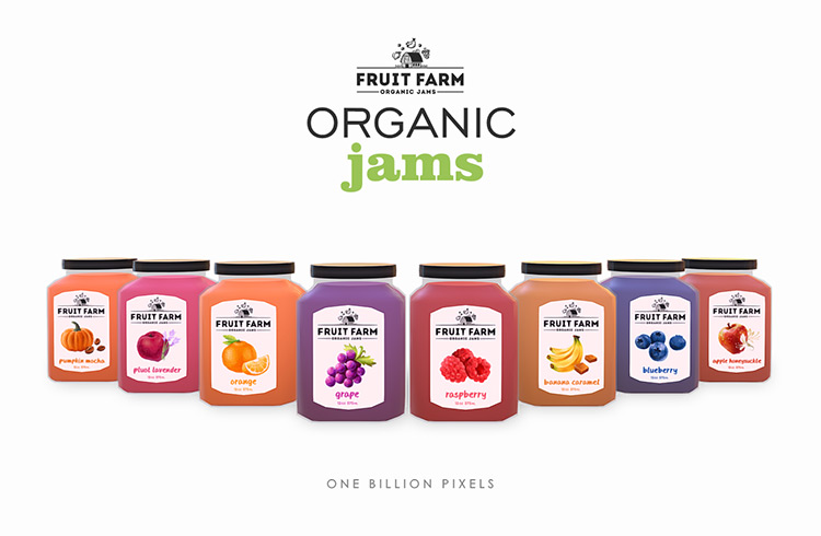 Fruit Farm Organic Jams / TS4 CC
