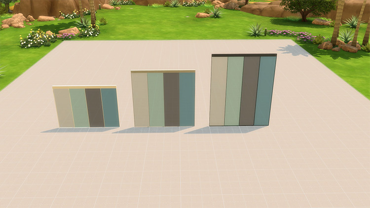 Ultra Glass Fence CC for Sims 4