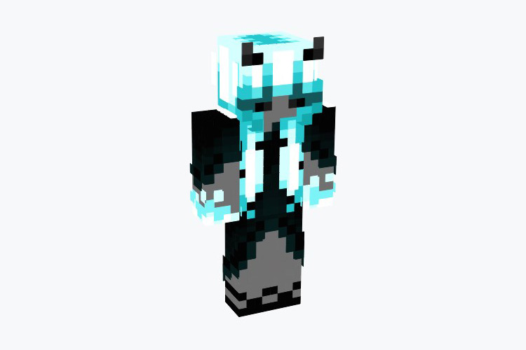 Soul Fire Girl Skin For Minecraft