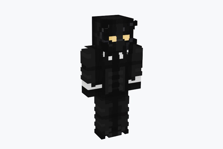 Black Panther Skin For Minecraft