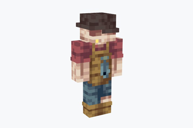 Bone Angler Minecraft Skin