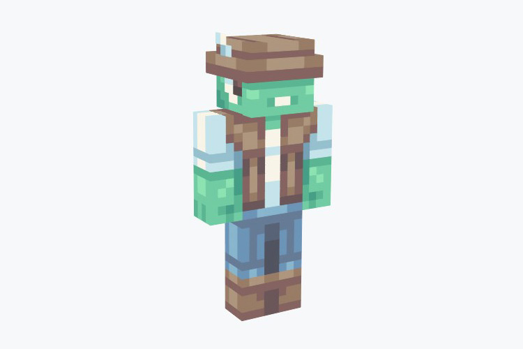 Fish or Man Skin For Minecraft