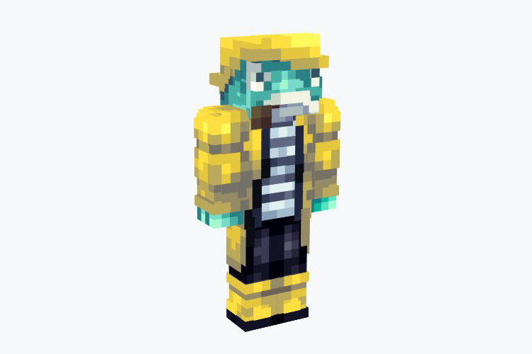 Captain Cabillaud Minecraft Skin