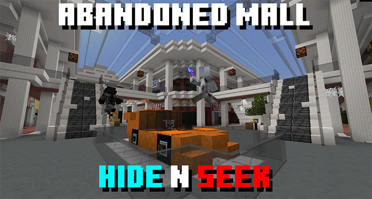 Abandoned Mall - Hide N Seek Minecraft Map screenshot