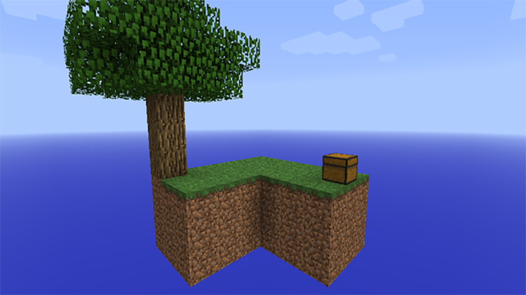 SkyBlock Minecraft map