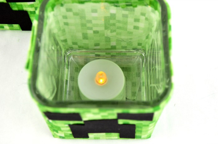 diy creeper candle holder design