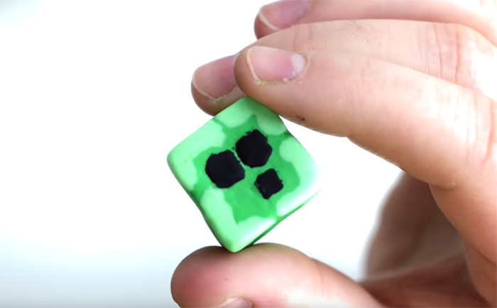 Minecraft slime eraser diy