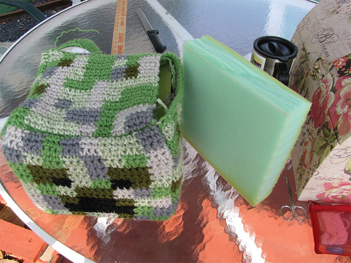 Creeper crochet minecraft