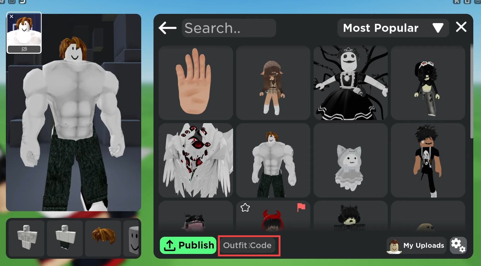 How to Enter Outfit Codes In Catalog Avatar Creator - GamesKeys.net